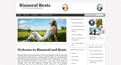 Desktop Screenshot of binaural-and-beats.com